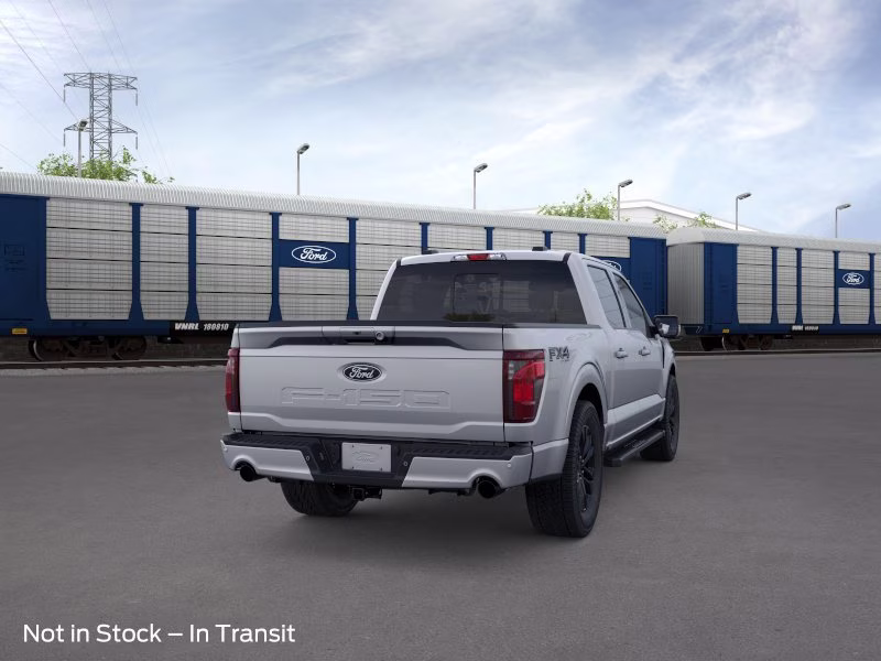 2026 Iconic Silver Metallic Ford F-150 XLT Crew Cab Pickup 4X4 Truck