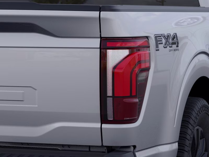 2026 Iconic Silver Metallic Ford F-150 LARIAT Crew Cab Pickup 4X4 Truck