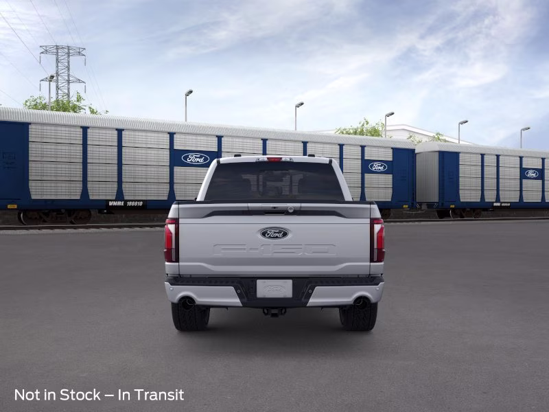 2026 Iconic Silver Metallic Ford F-150 LARIAT Crew Cab Pickup 4X4 Truck