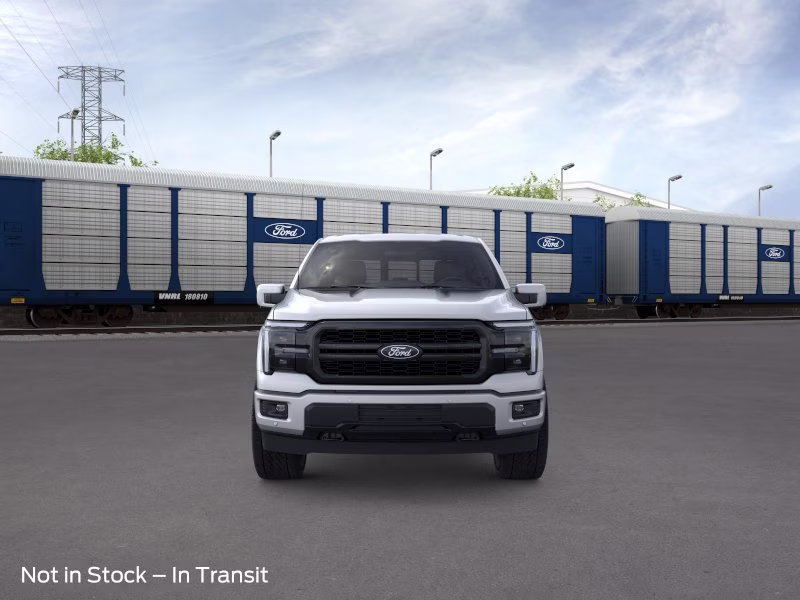 2026 Iconic Silver Metallic Ford F-150 LARIAT Crew Cab Pickup 4X4 Truck