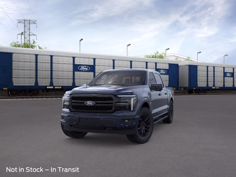 2026 Antimatter Blue Metallic Ford F-150 LARIAT Crew Cab Pickup 4X4 Truck