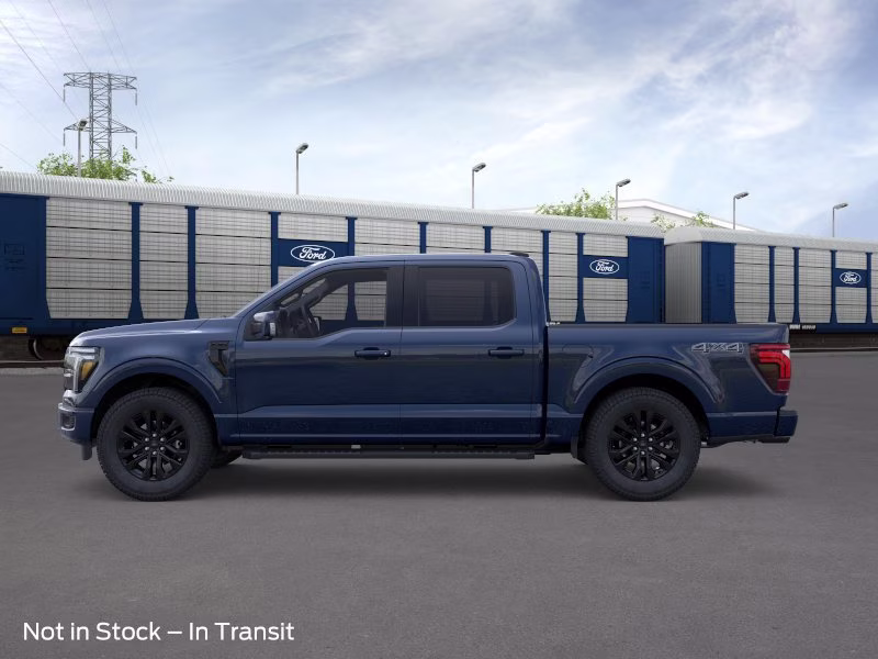 2026 Antimatter Blue Metallic Ford F-150 LARIAT Crew Cab Pickup 4X4 Truck