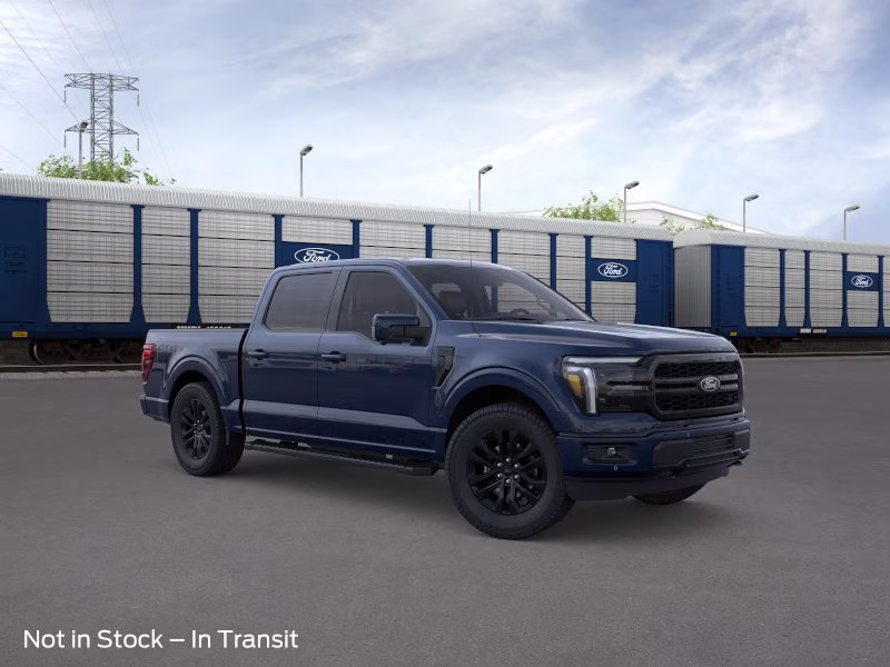 2026 Antimatter Blue Metallic Ford F-150 LARIAT Crew Cab Pickup 4X4 Truck
