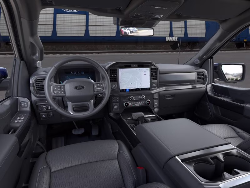2026 Antimatter Blue Metallic Ford F-150 LARIAT Crew Cab Pickup 4X4 Truck