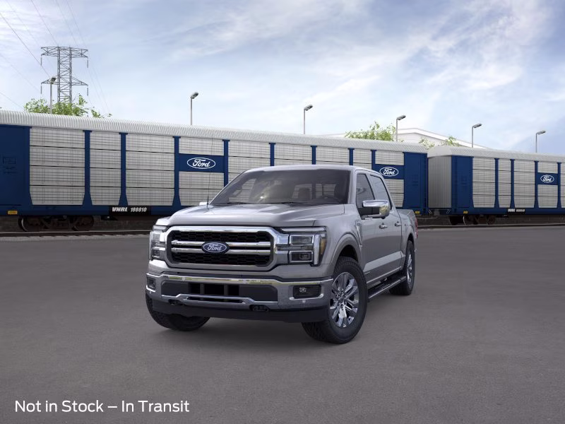 2026 Gray Metallic Ford F-150 LARIAT Crew Cab Pickup 4X4 Truck