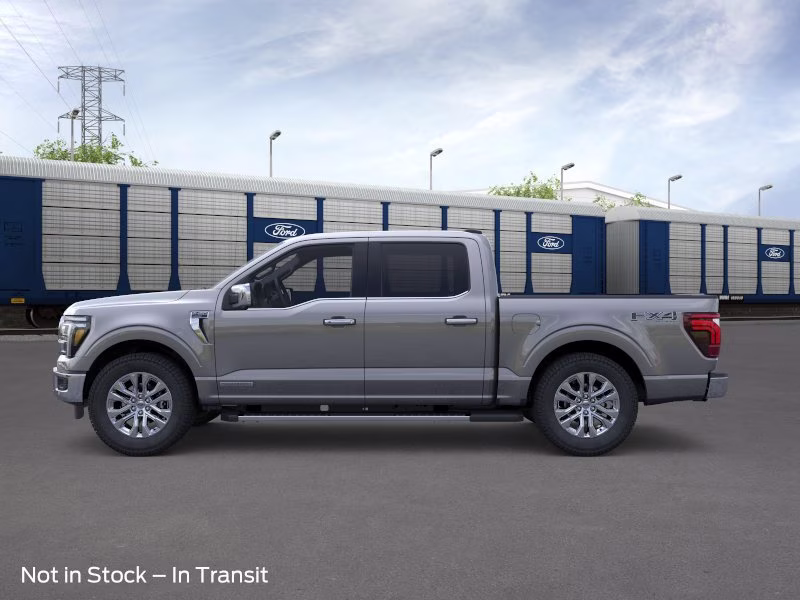 2026 Gray Metallic Ford F-150 LARIAT Crew Cab Pickup 4X4 Truck