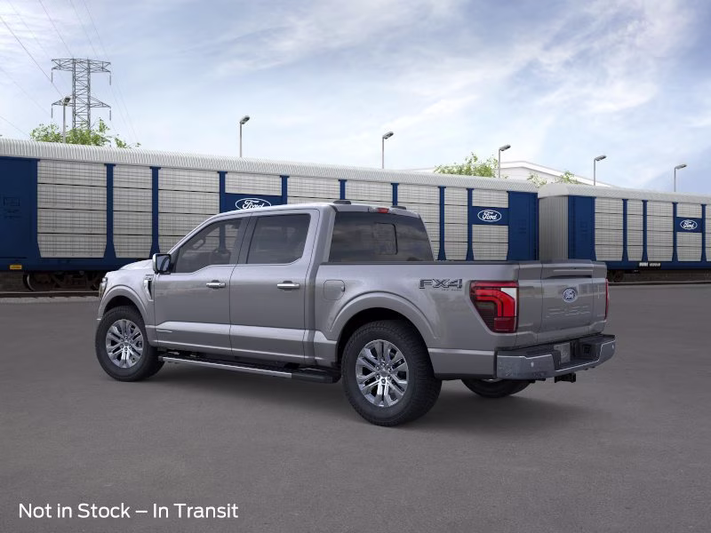 2026 Gray Metallic Ford F-150 LARIAT Crew Cab Pickup 4X4 Truck