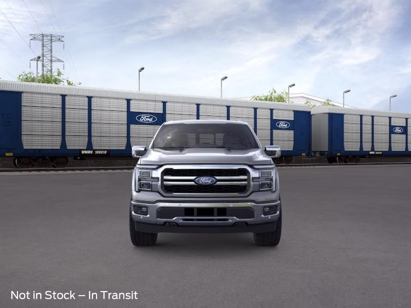 2026 Gray Metallic Ford F-150 LARIAT Crew Cab Pickup 4X4 Truck