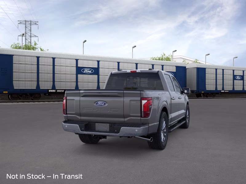 2026 Gray Metallic Ford F-150 LARIAT Crew Cab Pickup 4X4 Truck