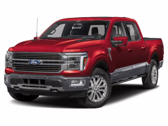 2026 Ruby Red Metallic Ford F-150 King Ranch Crew Cab Pickup 4X4 Truck
