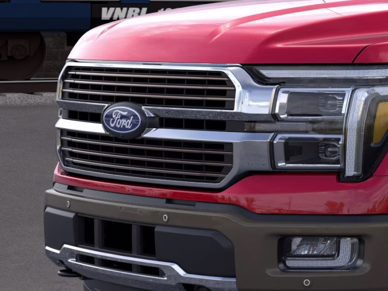 2026 Ruby Red Metallic Tinted Clearcoat Ford F-150 King Ranch Crew Cab Pickup 4X4 Truck