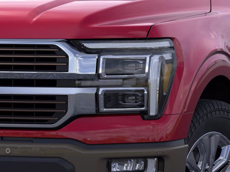 2026 Ruby Red Metallic Tinted Clearcoat Ford F-150 King Ranch Crew Cab Pickup 4X4 Truck