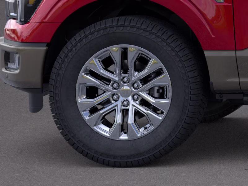 2026 Ruby Red Metallic Tinted Clearcoat Ford F-150 King Ranch Crew Cab Pickup 4X4 Truck