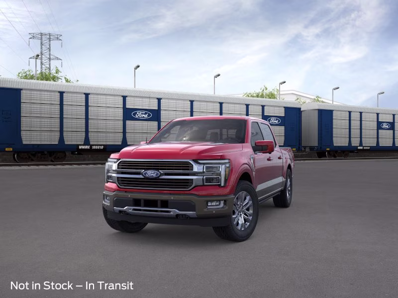 2026 Ruby Red Metallic Tinted Clearcoat Ford F-150 King Ranch Crew Cab Pickup 4X4 Truck