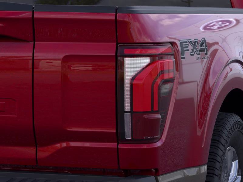 2026 Ruby Red Metallic Tinted Clearcoat Ford F-150 King Ranch Crew Cab Pickup 4X4 Truck