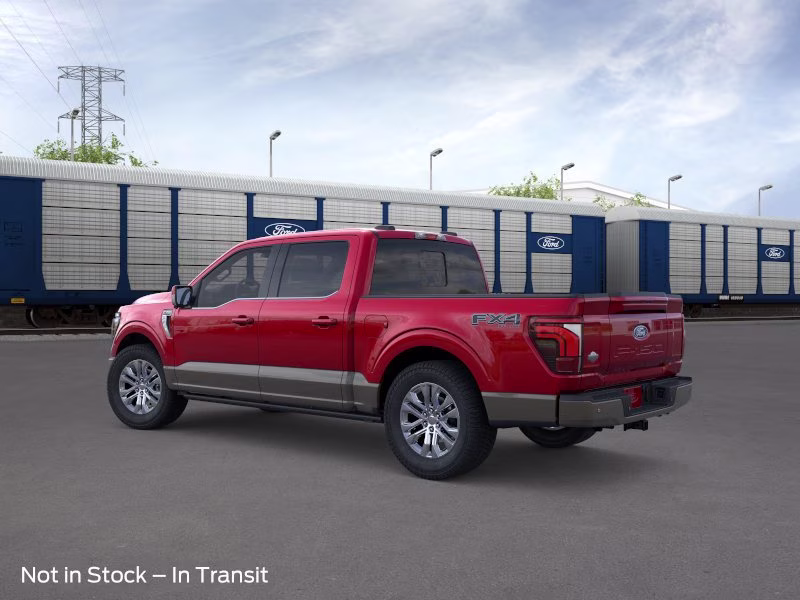2026 Ruby Red Metallic Tinted Clearcoat Ford F-150 King Ranch Crew Cab Pickup 4X4 Truck