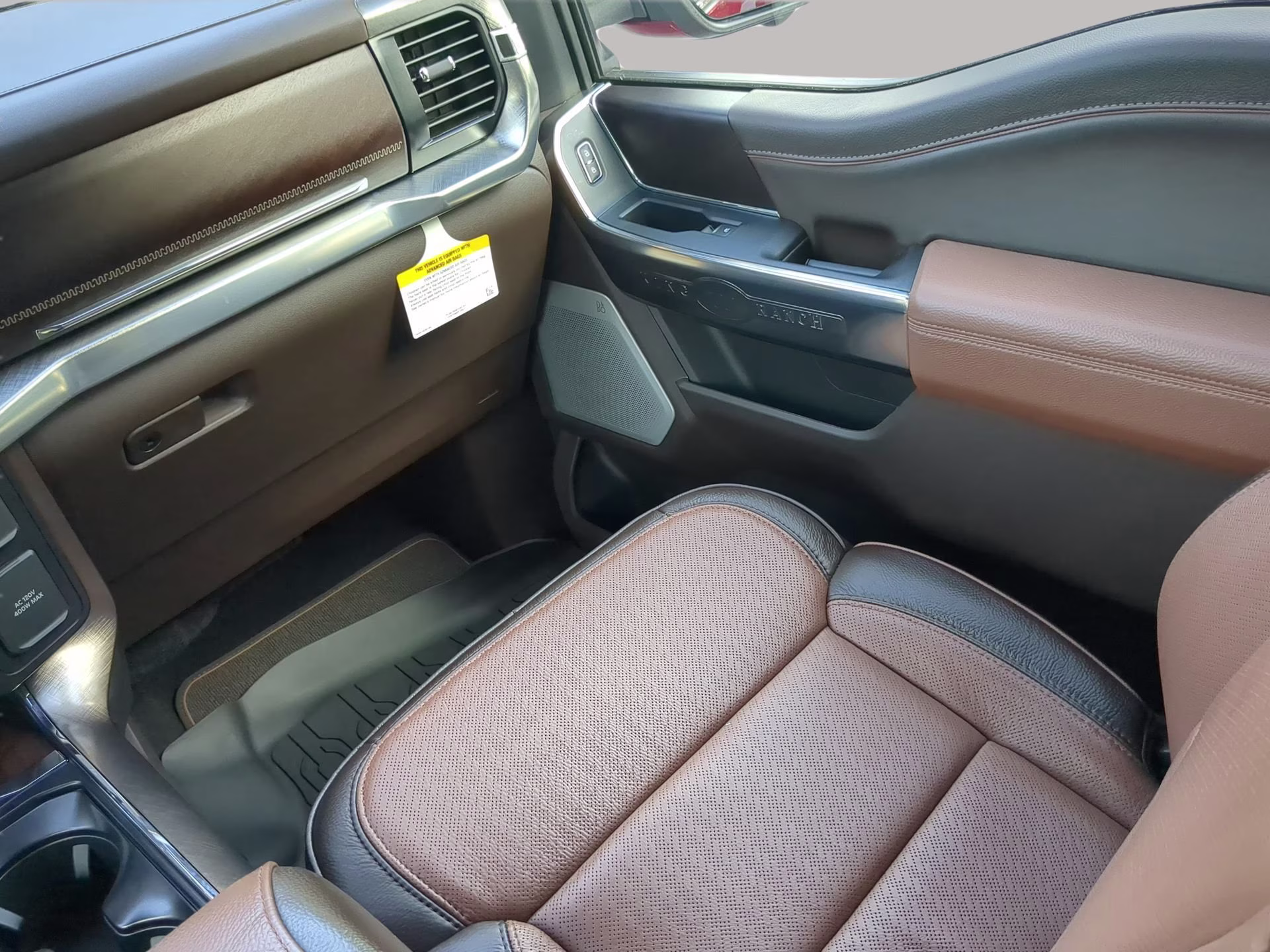 2026 Ruby Red Metallic Tinted Clearcoat Ford F-150 King Ranch Crew Cab Pickup 4X4 Truck