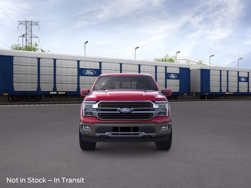 2026 Ruby Red Metallic Tinted Clearcoat Ford F-150 King Ranch Crew Cab Pickup 4X4 Truck