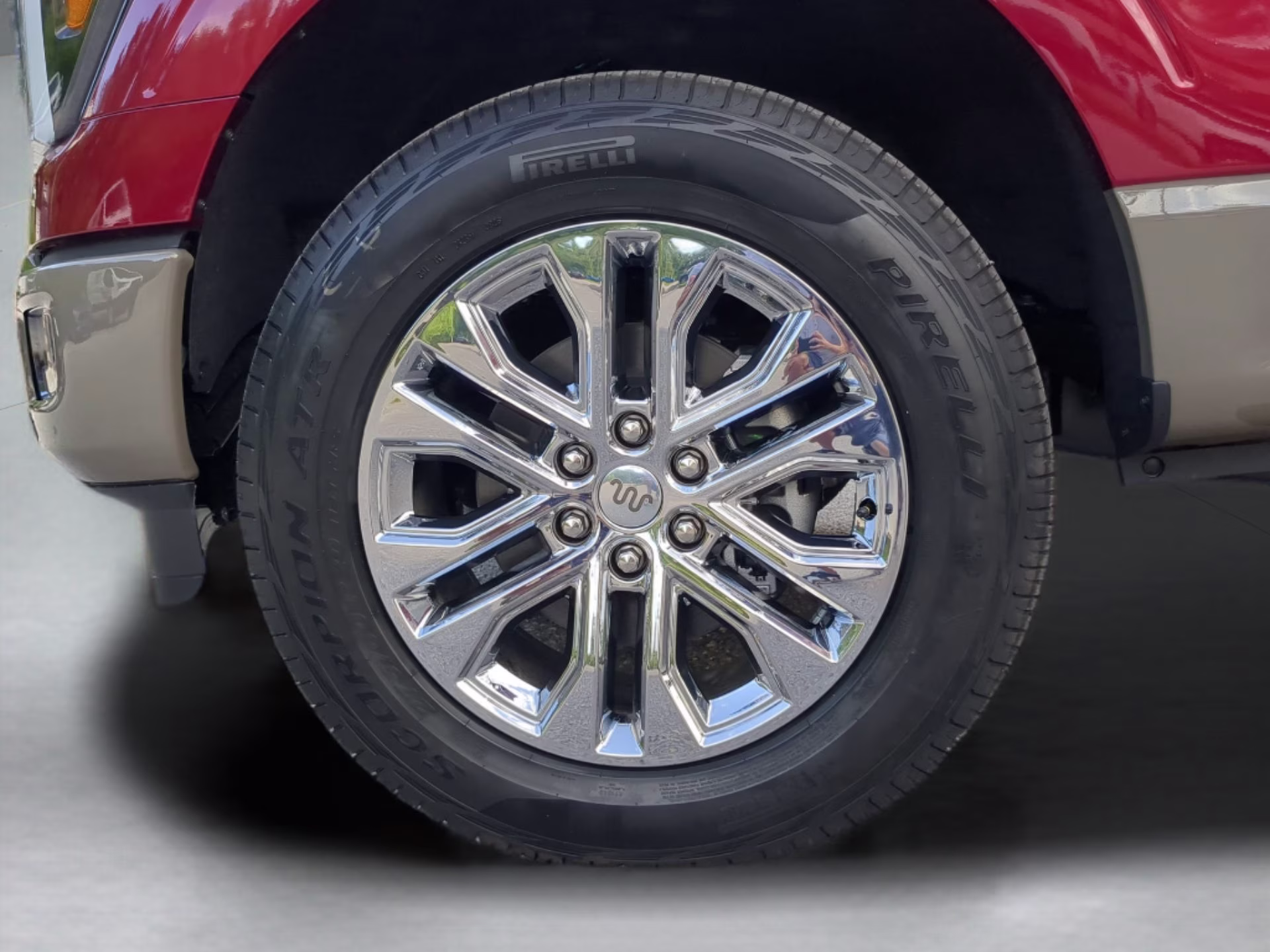 2026 Ruby Red Metallic Tinted Clearcoat Ford F-150 King Ranch Crew Cab Pickup 4X4 Truck