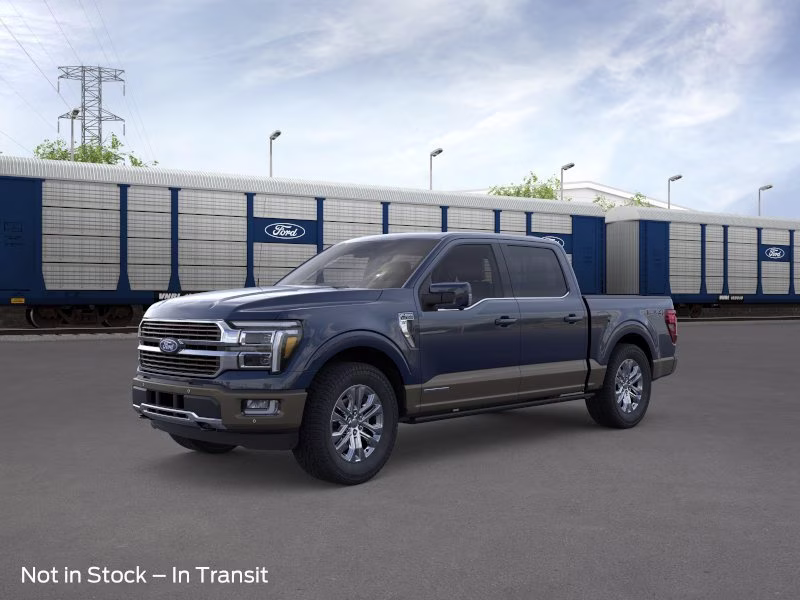 2026 Antimatter Blue Metallic Ford F-150 King Ranch Crew Cab Pickup 4X4 Truck