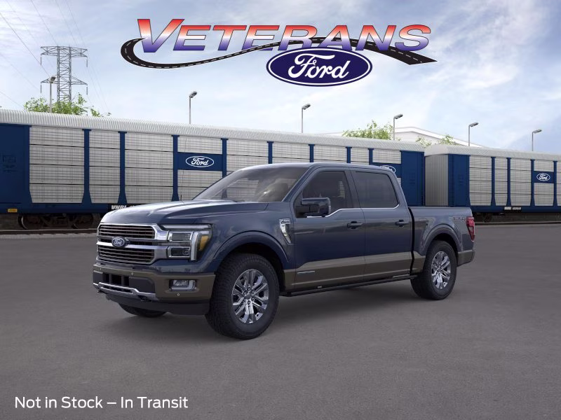 2026 Antimatter Blue Metallic Ford F-150 King Ranch Crew Cab Pickup 4X4 Truck