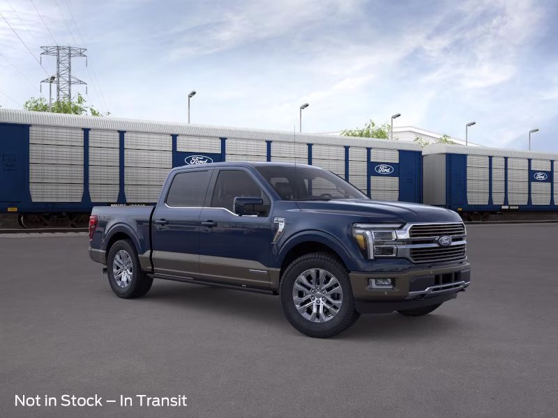 2026 Antimatter Blue Metallic Ford F-150 King Ranch Crew Cab Pickup 4X4 Truck