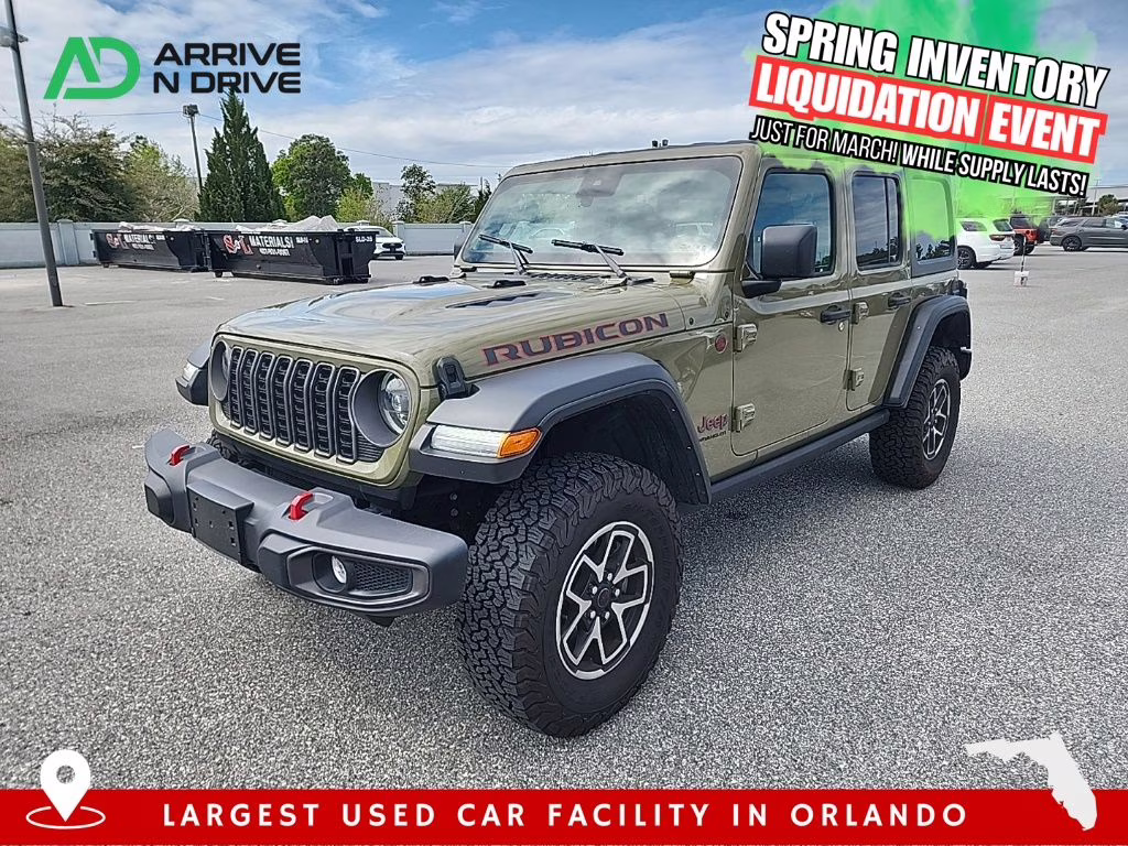 2025 Mojito Clearcoat Jeep Wrangler Rubicon 4X4 SUV