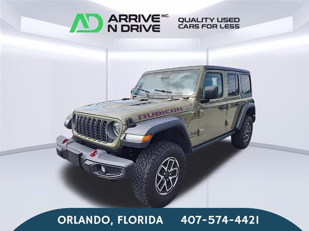 2025 Mojito Clearcoat Jeep Wrangler Rubicon 4X4 SUV
