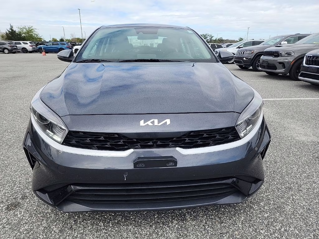 2023 Gravity Gray Kia Forte GT-Line FWD Sedan