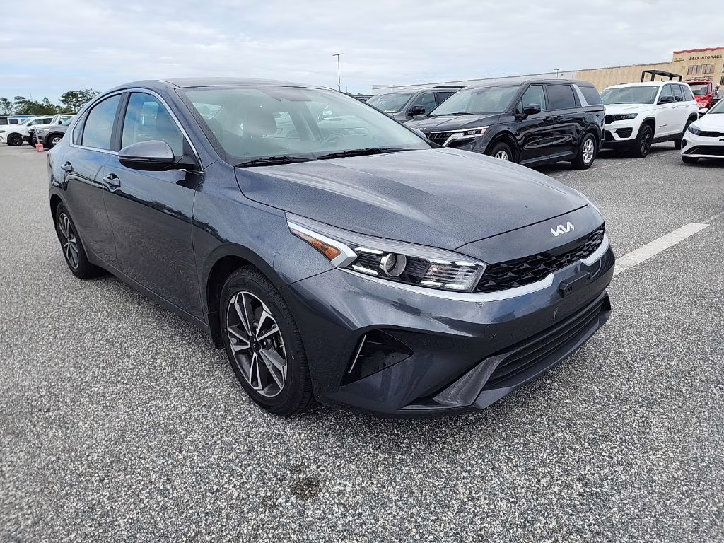 2023 Gravity Gray Kia Forte GT-Line FWD Sedan