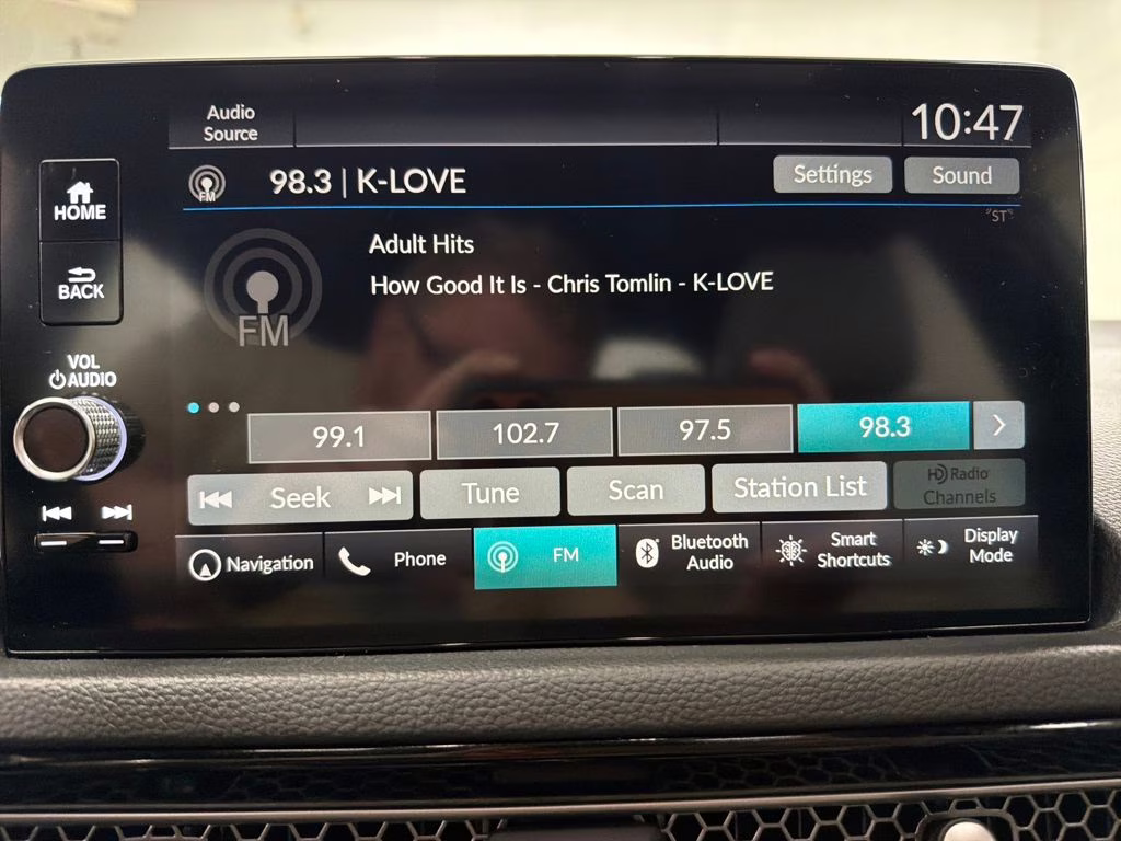 2022 Platinum White Pearl Honda Civic Sport Touring FWD Hatchback