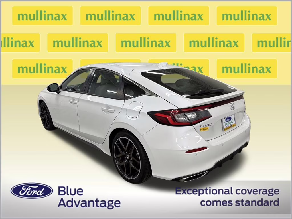 2022 Platinum White Pearl Honda Civic Sport Touring FWD Hatchback