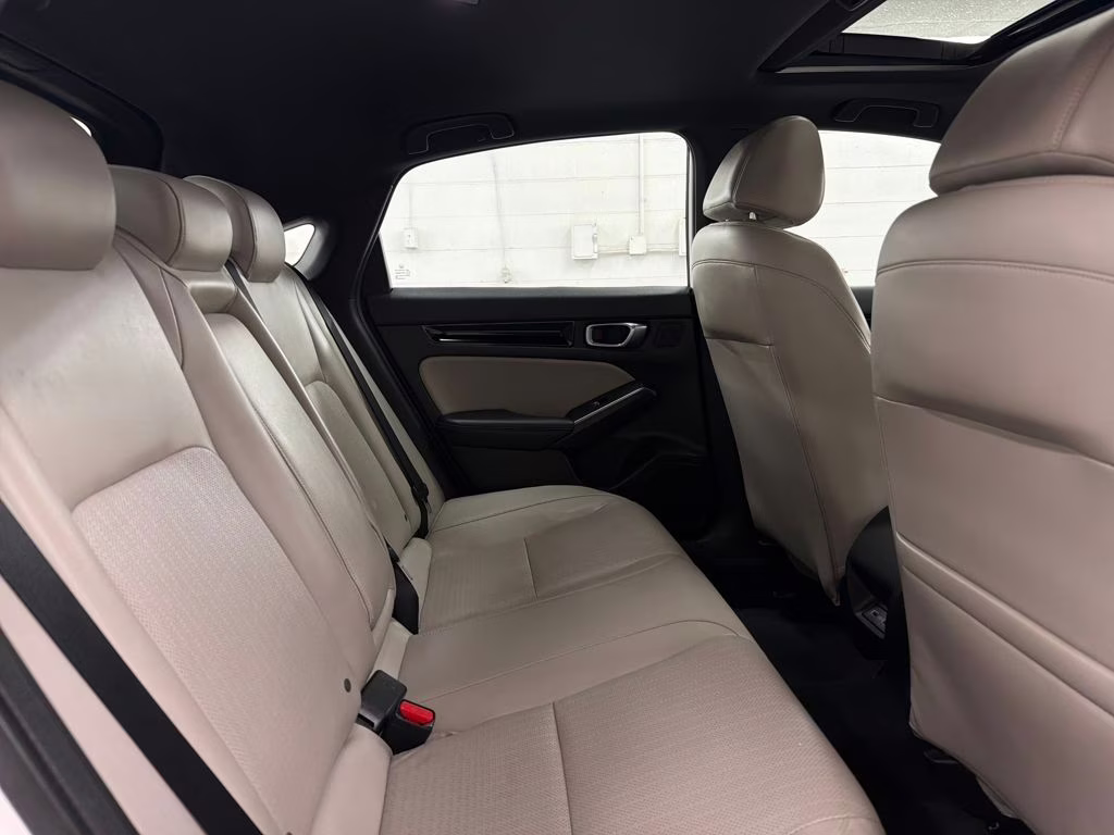 2022 Platinum White Pearl Honda Civic Sport Touring FWD Hatchback