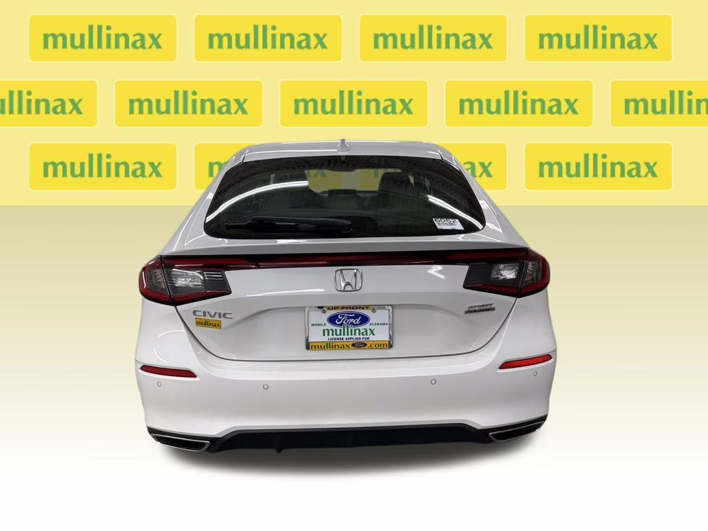 2022 Platinum White Pearl Honda Civic Sport Touring FWD Hatchback