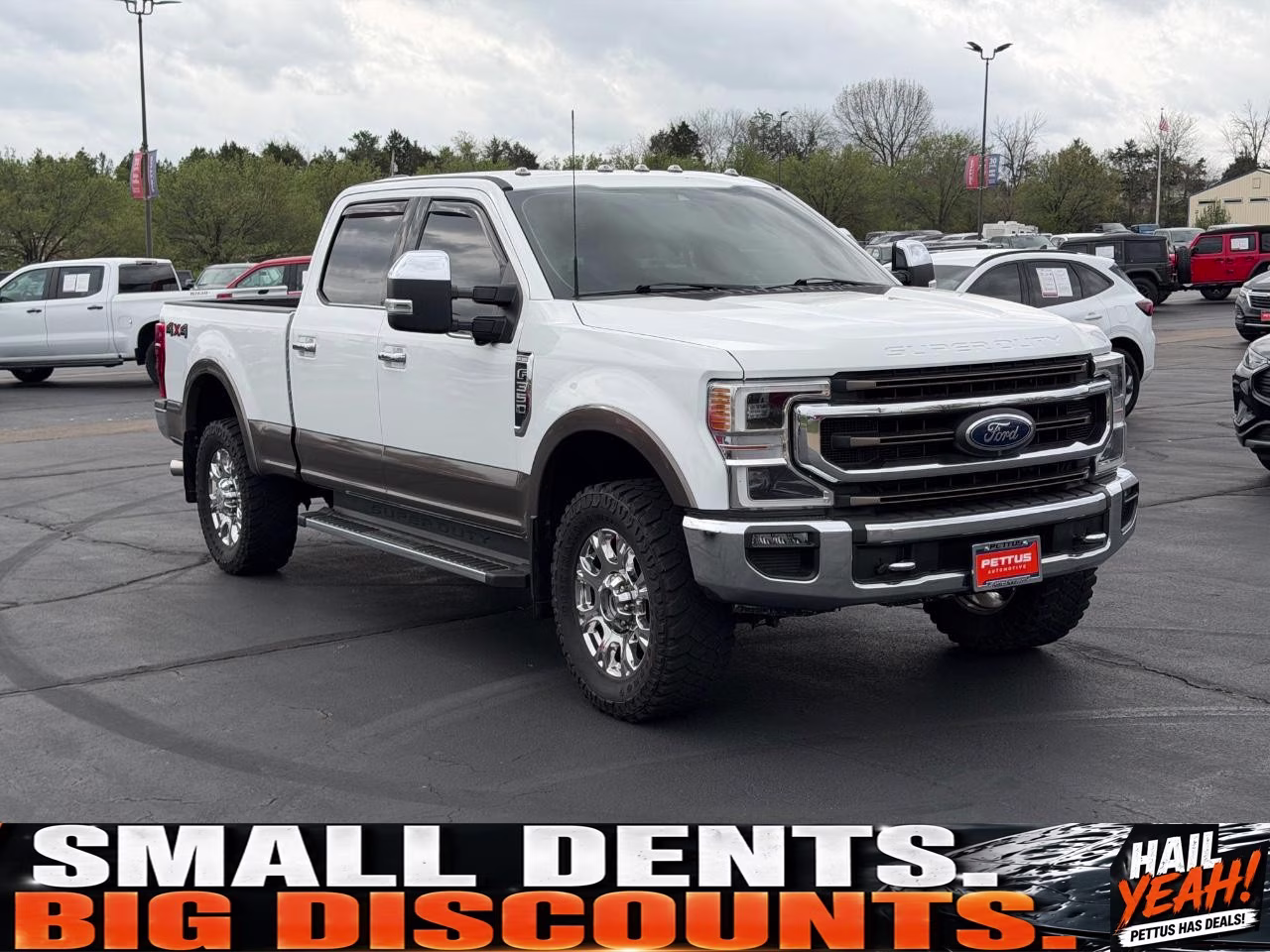 2022 Oxford White Ford Super Duty F-350 SRW King Ranch 4X4 Truck