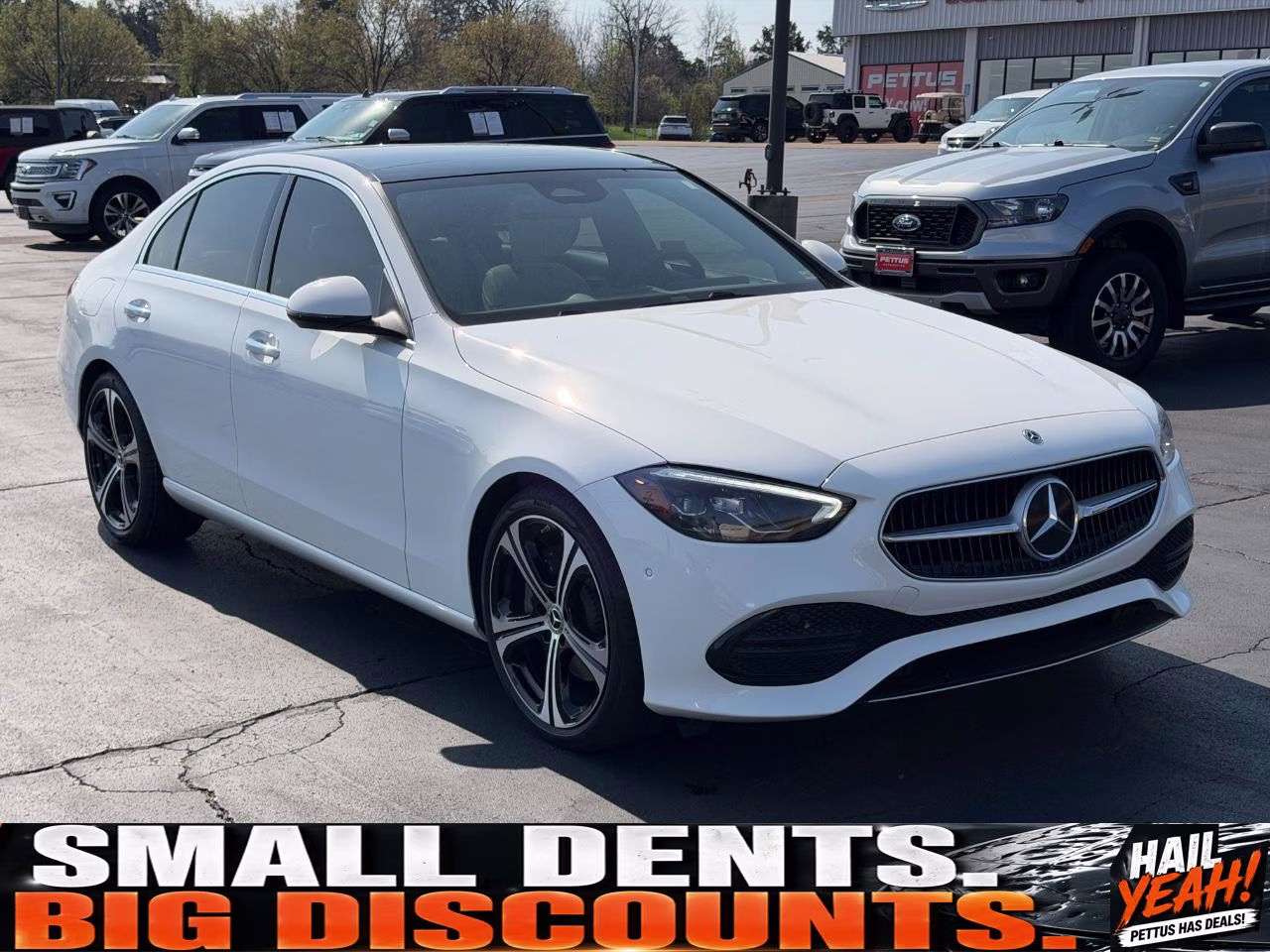 2025 Polar White Mercedes-Benz C-Class C 300 4MATIC AWD Sedan