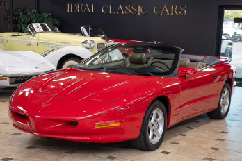 1995 Bright Red Pontiac Firebird Formula - 5.7L LT1 V8 Convertible