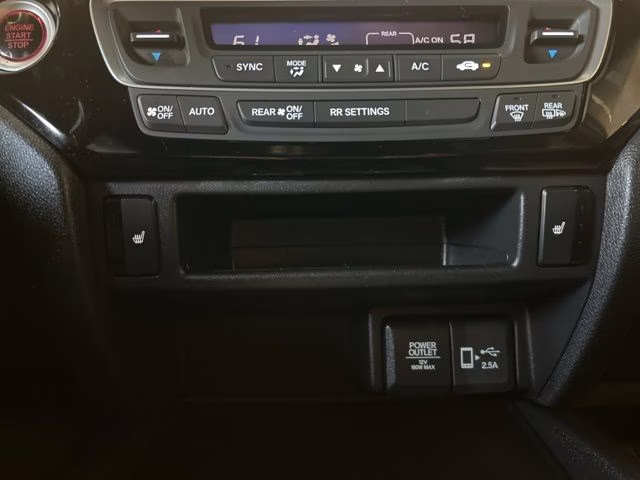 2019 Black Honda Passport Touring FWD SUV