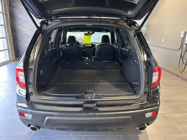 2019 Black Honda Passport Touring FWD SUV