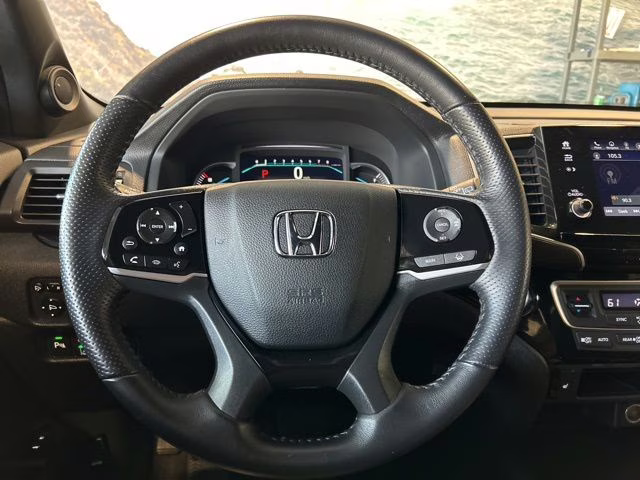 2019 Black Honda Passport Touring FWD SUV