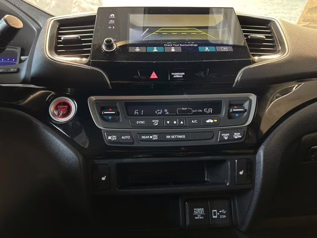 2019 Black Honda Passport Touring FWD SUV