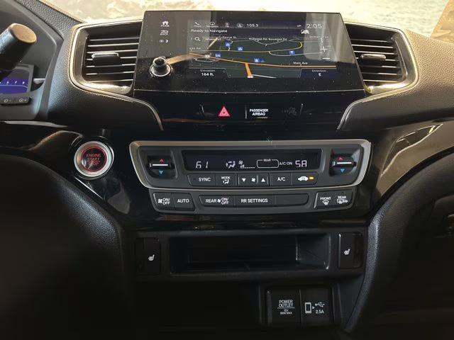 2019 Black Honda Passport Touring FWD SUV