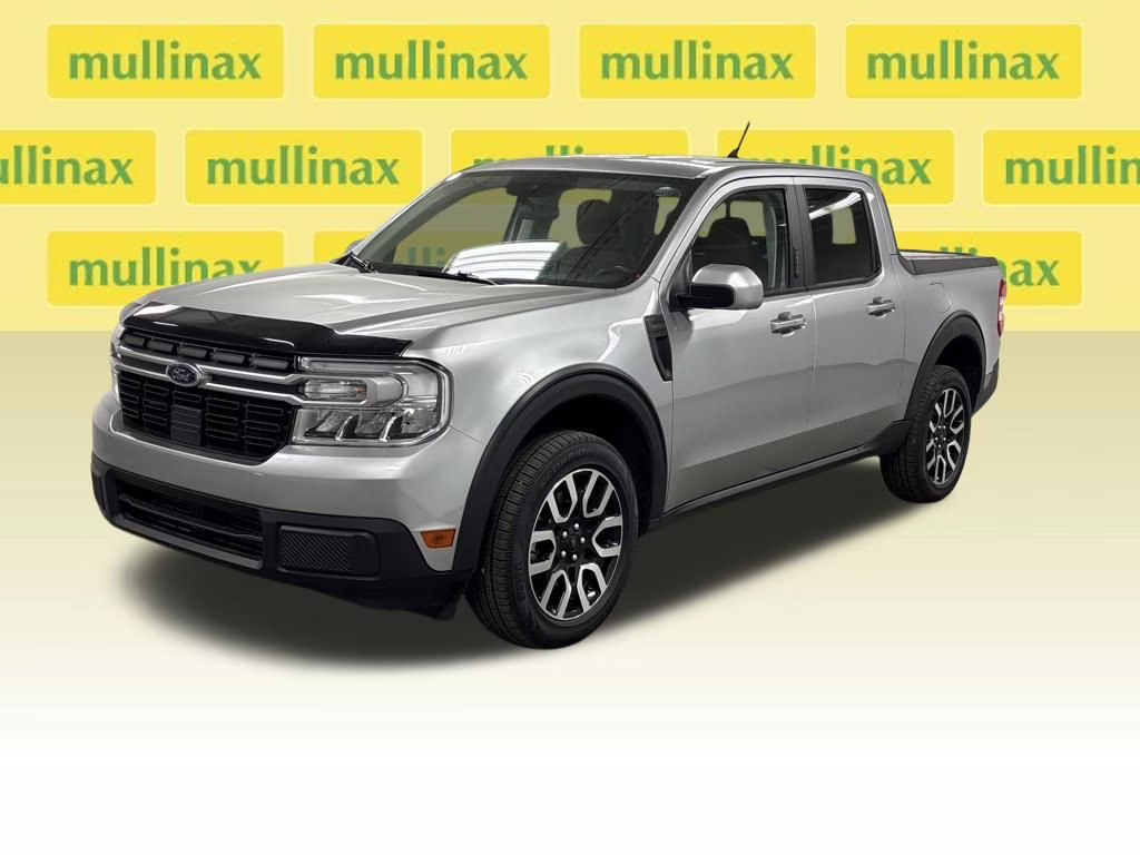 2022 Silver Metallic Ford Maverick Lariat FWD Truck