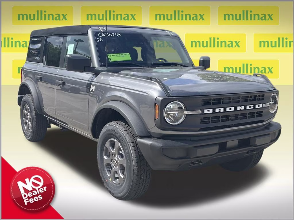 2026 Gray Metallic Ford Bronco Big Bend 4X4 SUV