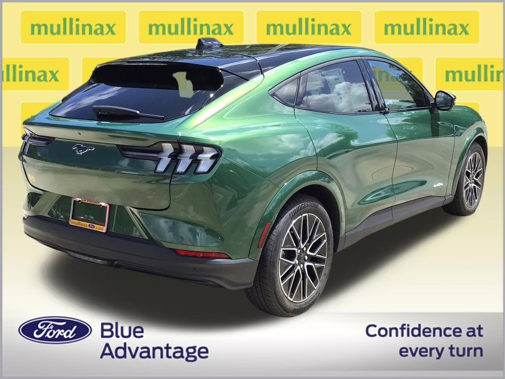 2025 Eruption Green Metallic Ford Mustang Mach-E Premium AWD SUV