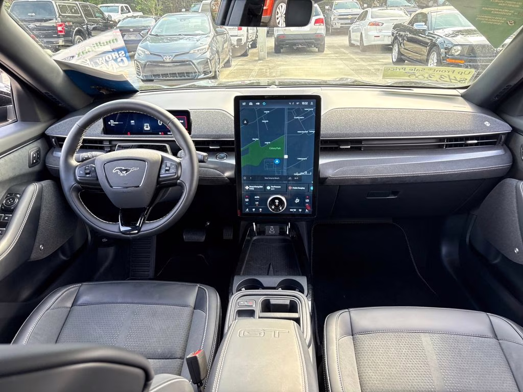 2025 Shadow Black Ford Mustang Mach-E GT AWD SUV