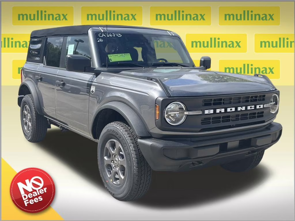 2026 Gray Metallic Ford Bronco Big Bend 4X4 SUV