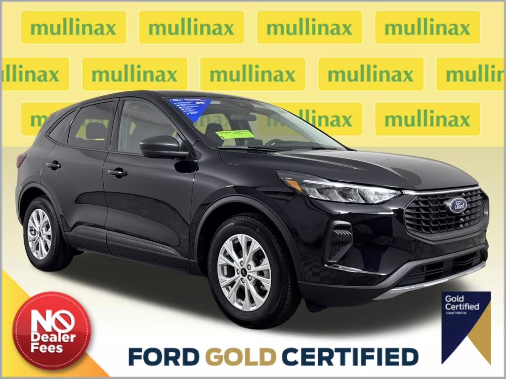 2025 Agate Black Metallic Ford Escape Active FWD SUV