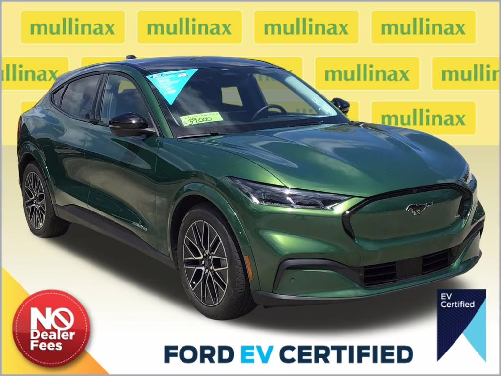 2025 Eruption Green Metallic Ford Mustang Mach-E Premium AWD SUV