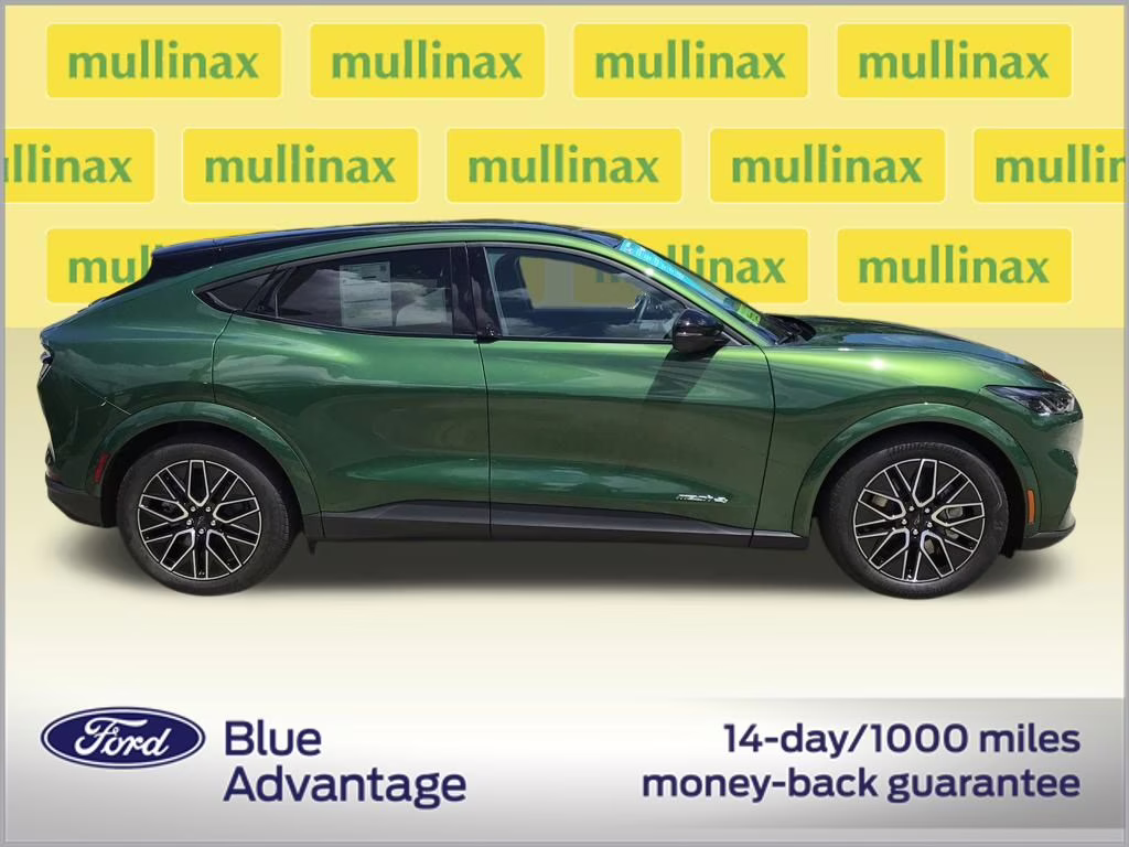 2025 Eruption Green Metallic Ford Mustang Mach-E Premium AWD SUV